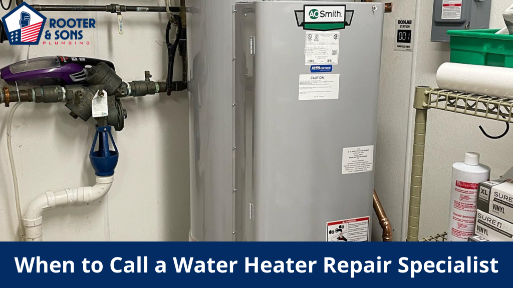 When to Call a Water Heater Repair Specialist