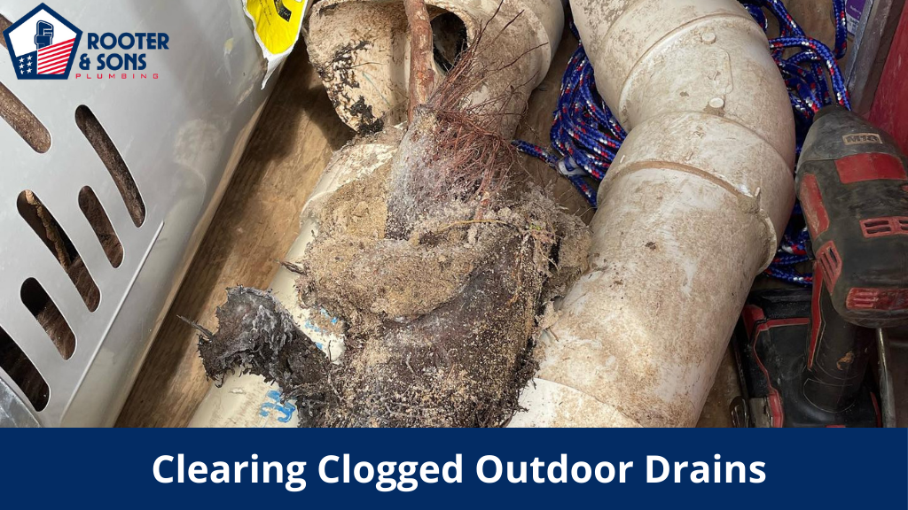 Clearing Clogged Outdoor Drains in Holly Springs, NC